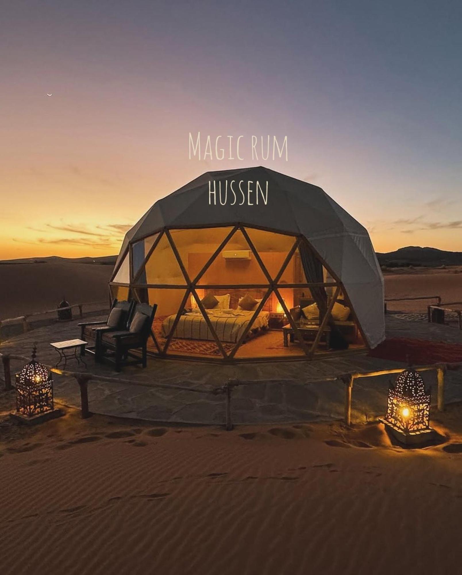 Magic Rum Hussen Wadi Rum Ngoại thất bức ảnh