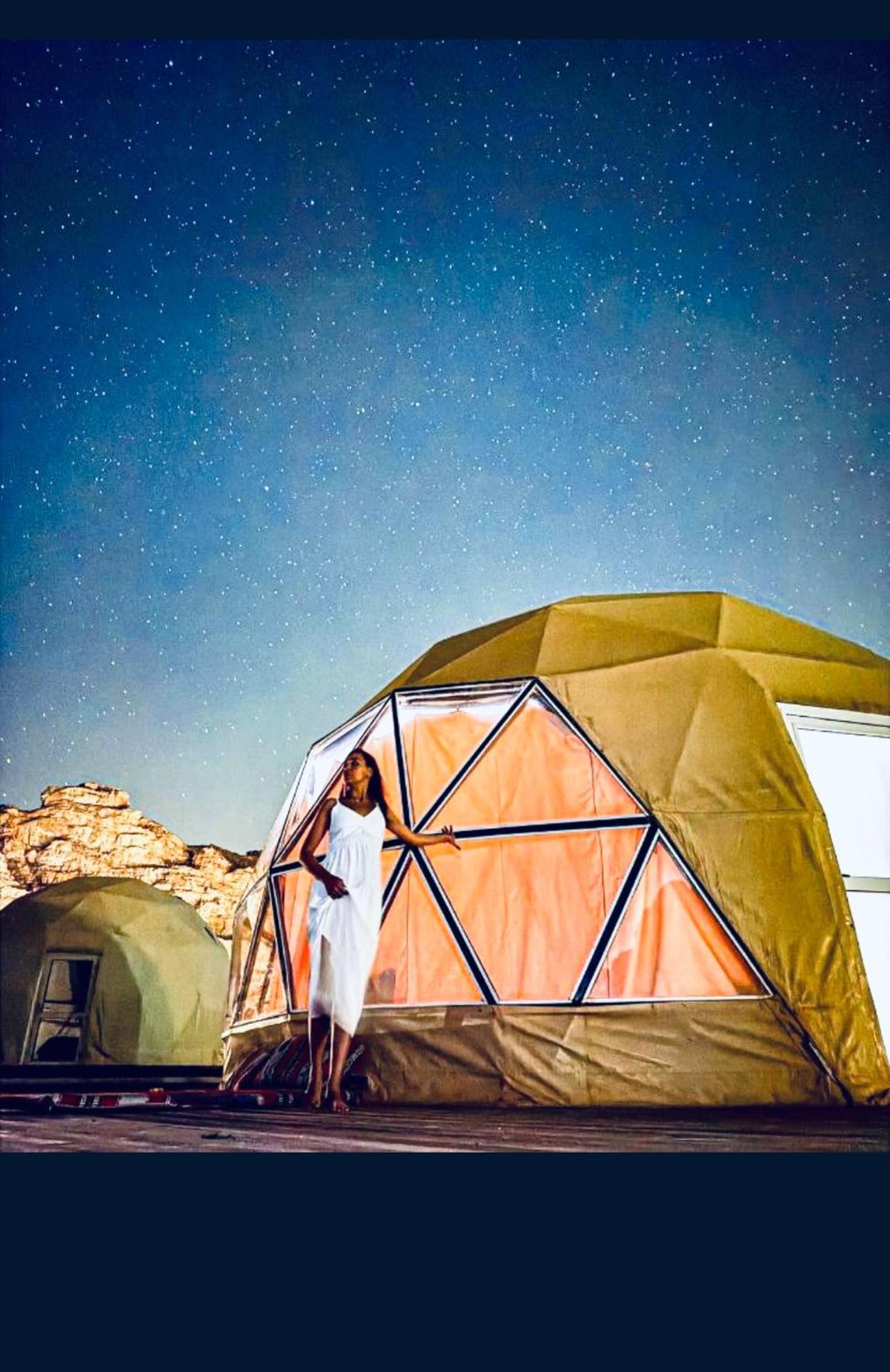 Magic Rum Hussen Wadi Rum Ngoại thất bức ảnh